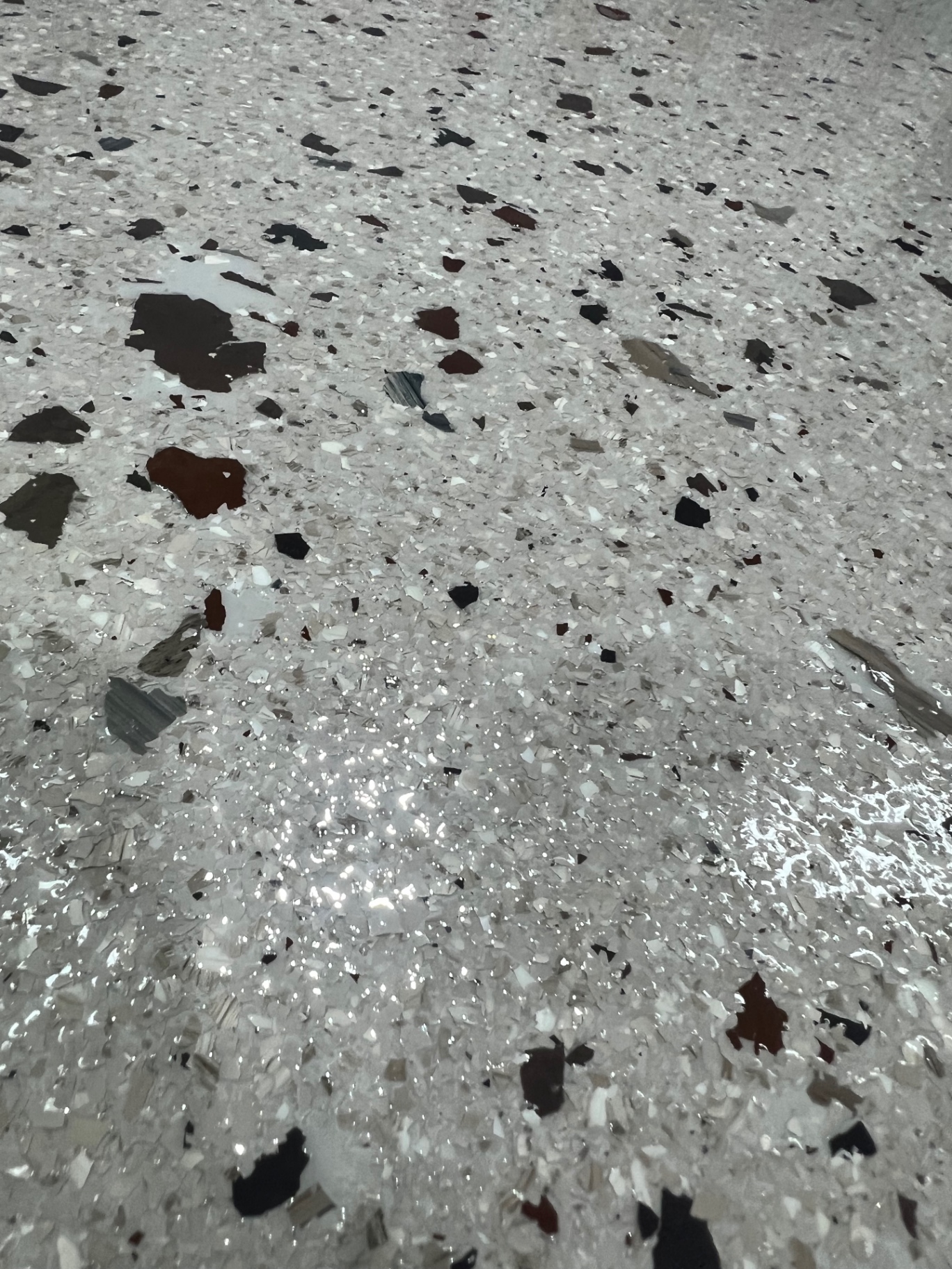 Black Cherry Flake Detail