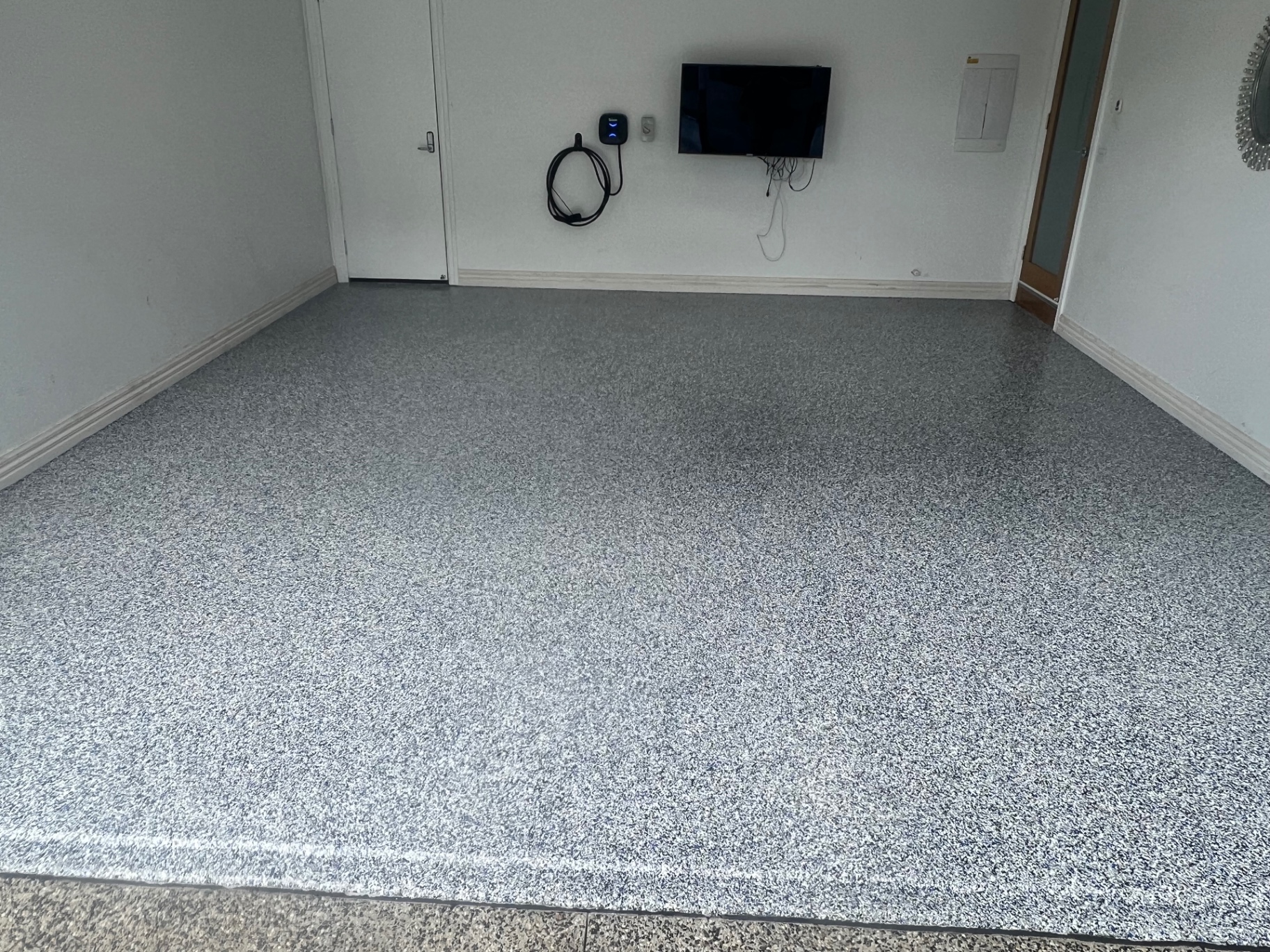Storm Grey Garage